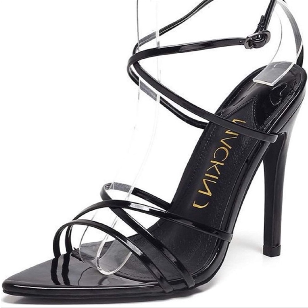 Strappy heels-SOLD OUT